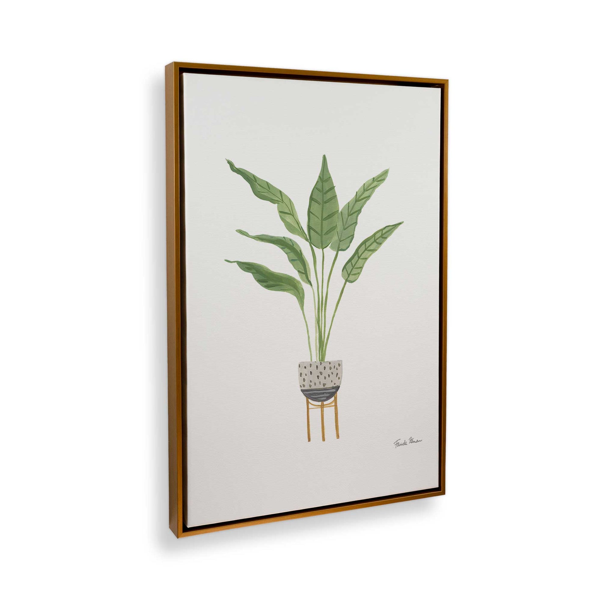 [Color:Polished Gold], Picture of the corner of the art