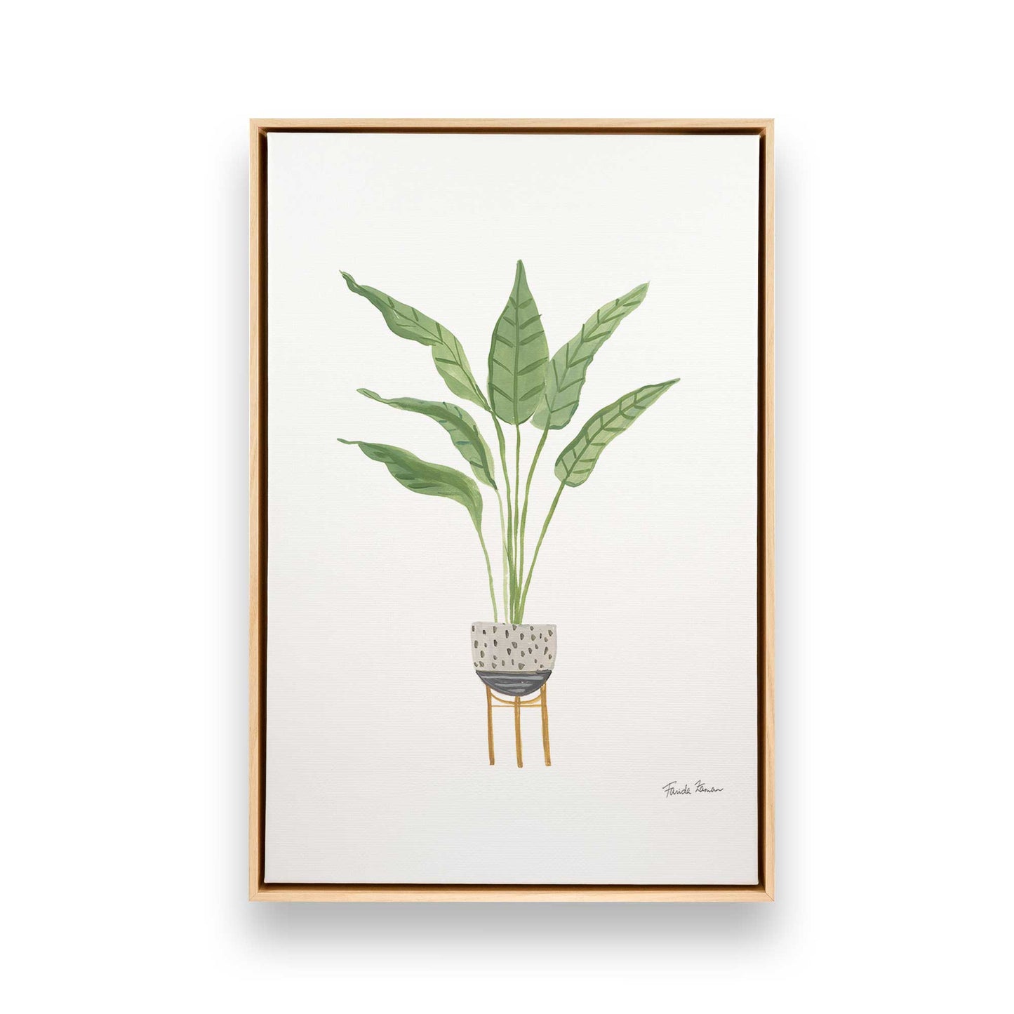 [Color:American Maple], Picture of art in a American Maple frame