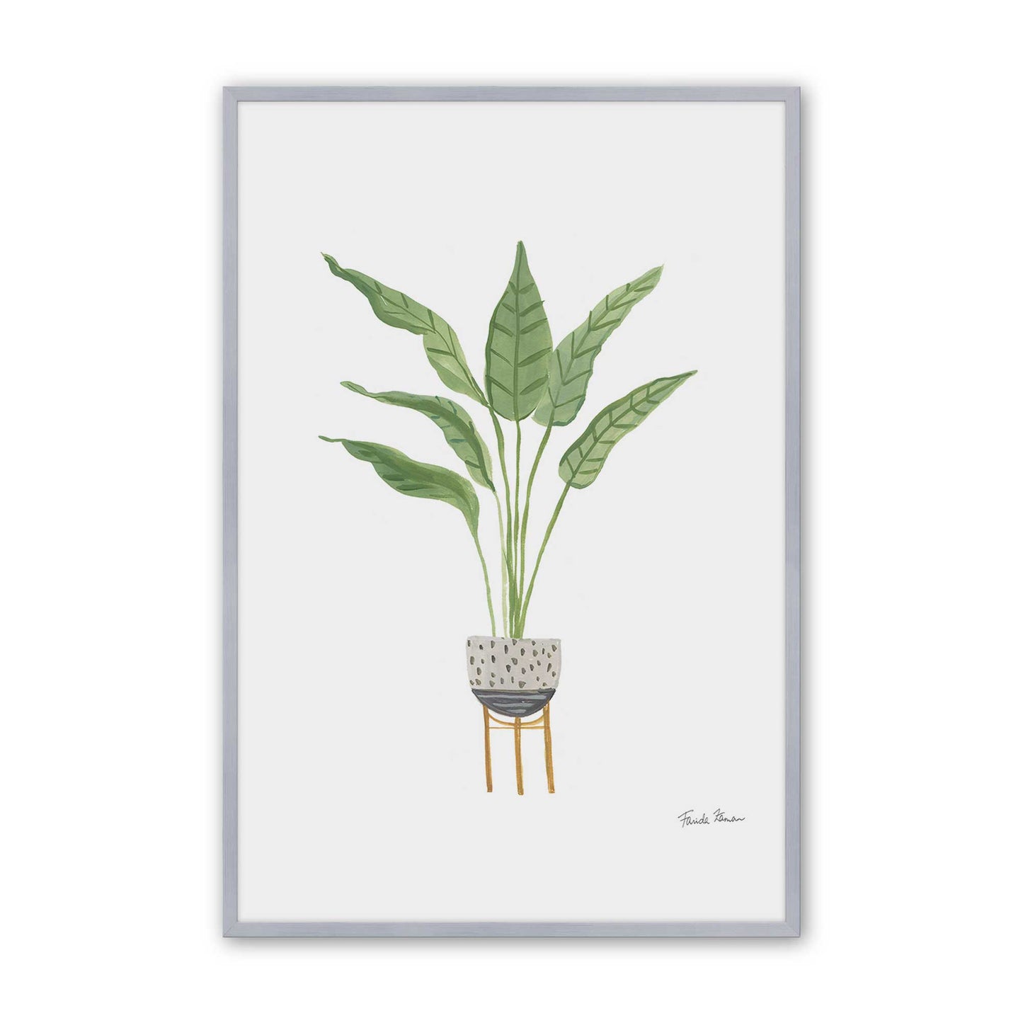 [Color:Polished Chrome], Picture of art in a Polished Chrome frame