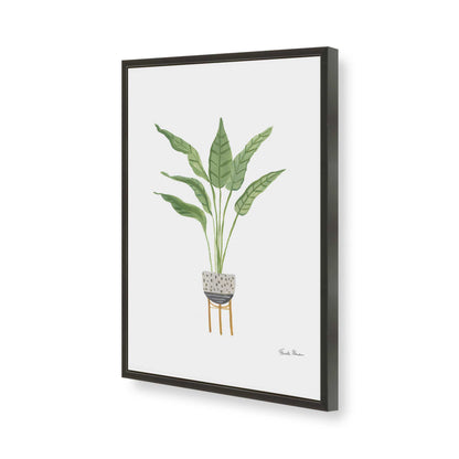[Color:Satin Black], Picture of art in a Satin Black frame of the corner