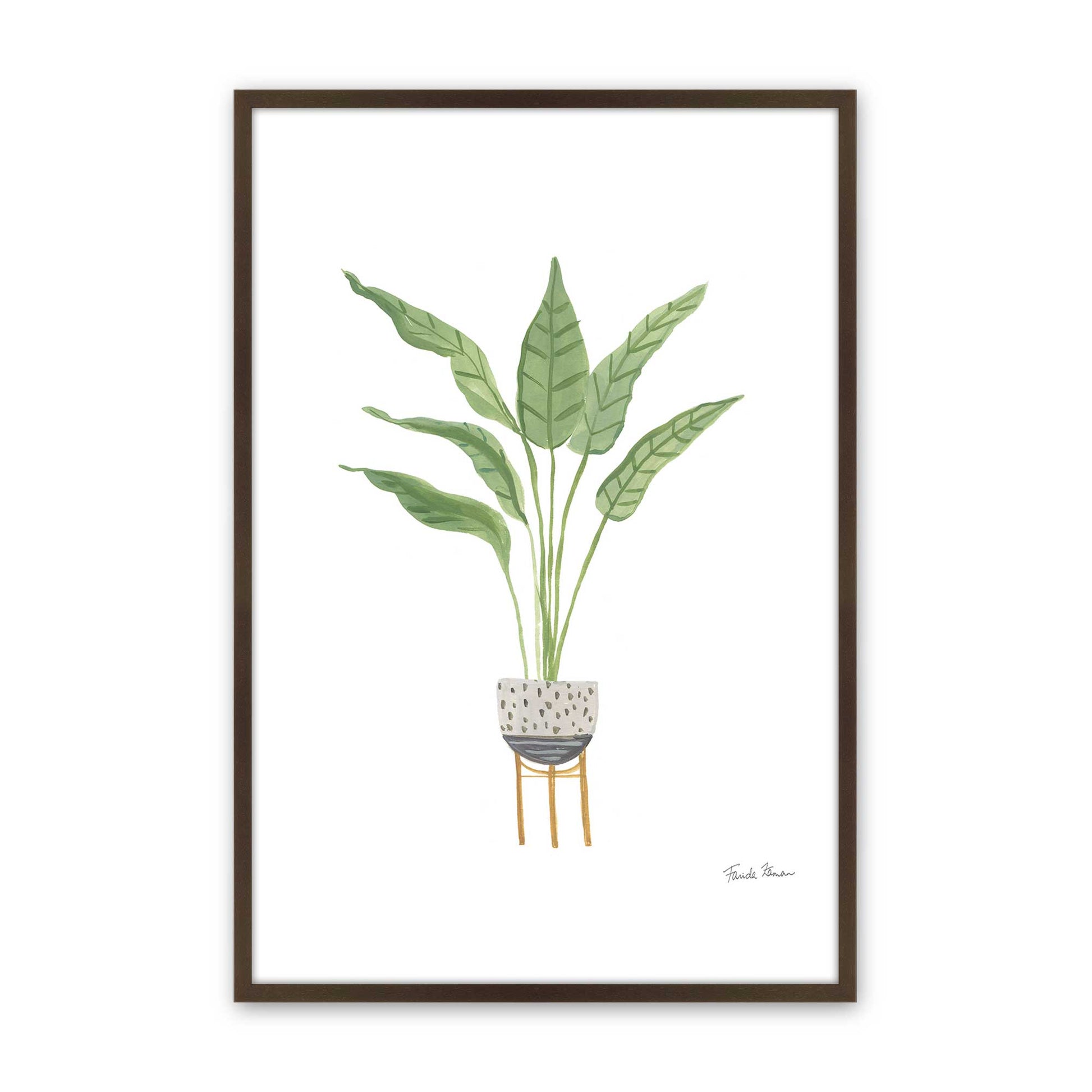 [Color:Belvinder Brown], Picture of art in a Belvinder Brown frame