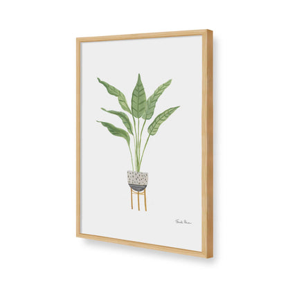 [Color:American Maple], Picture of art in a American Maple frame of the corner