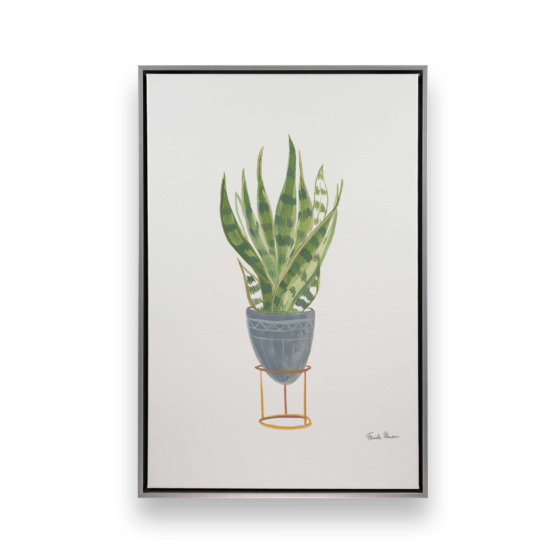 [Color:Polished Chrome], Picture of art in a Polished Chrome frame
