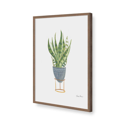 [Color:Walnut], Picture of art in a Walnut frame of the corner