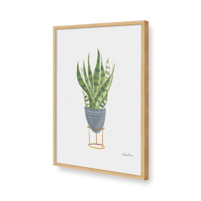 [Color:American Maple], Picture of art in a American Maple frame of the corner