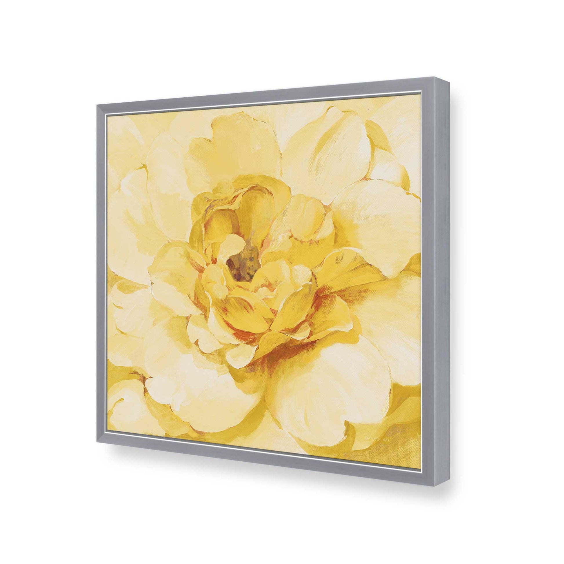 [Color:Polished Chrome], Picture of art in a Polished Chrome frame of the corner