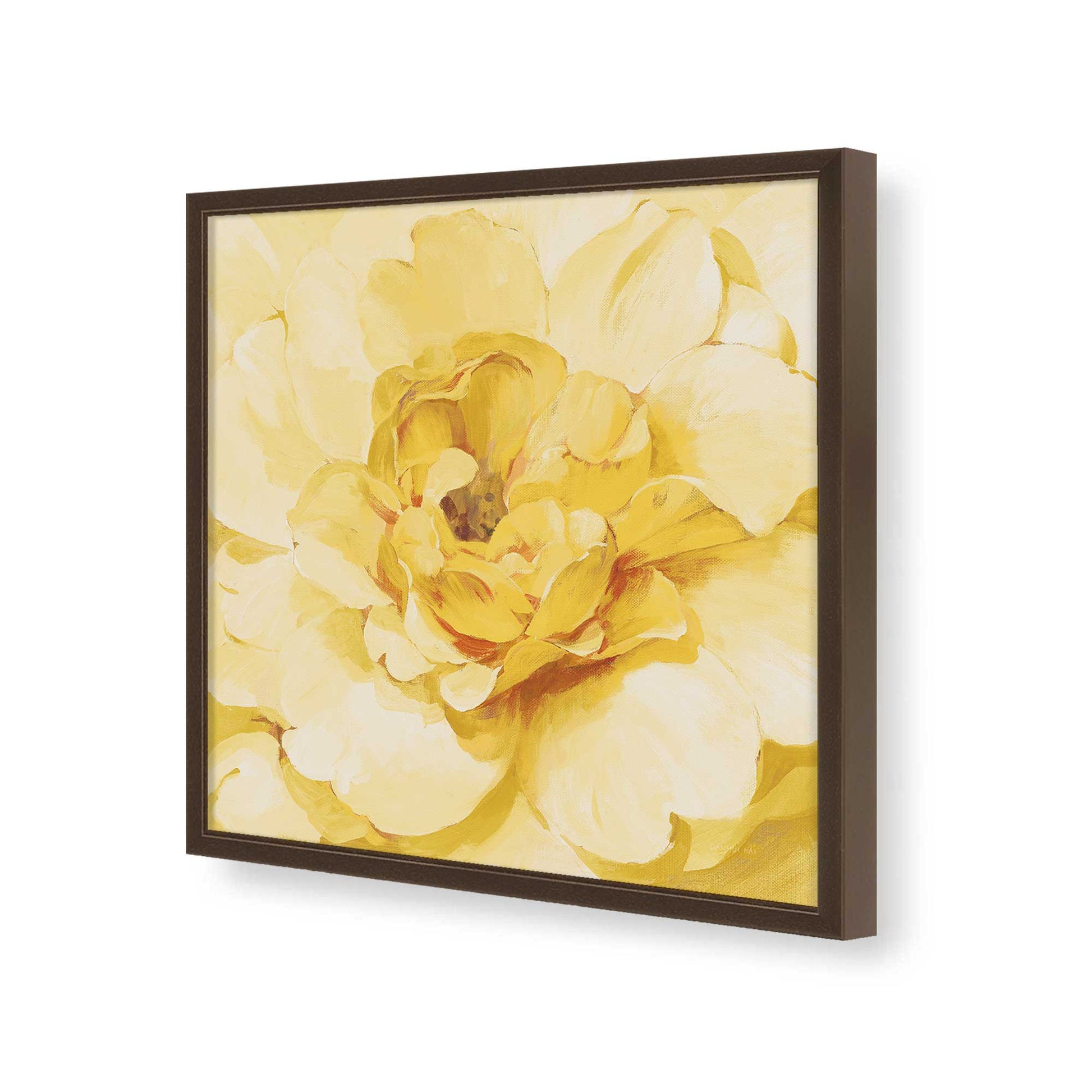[Color:Espresso], Picture of art in a Espresso frame of the corner