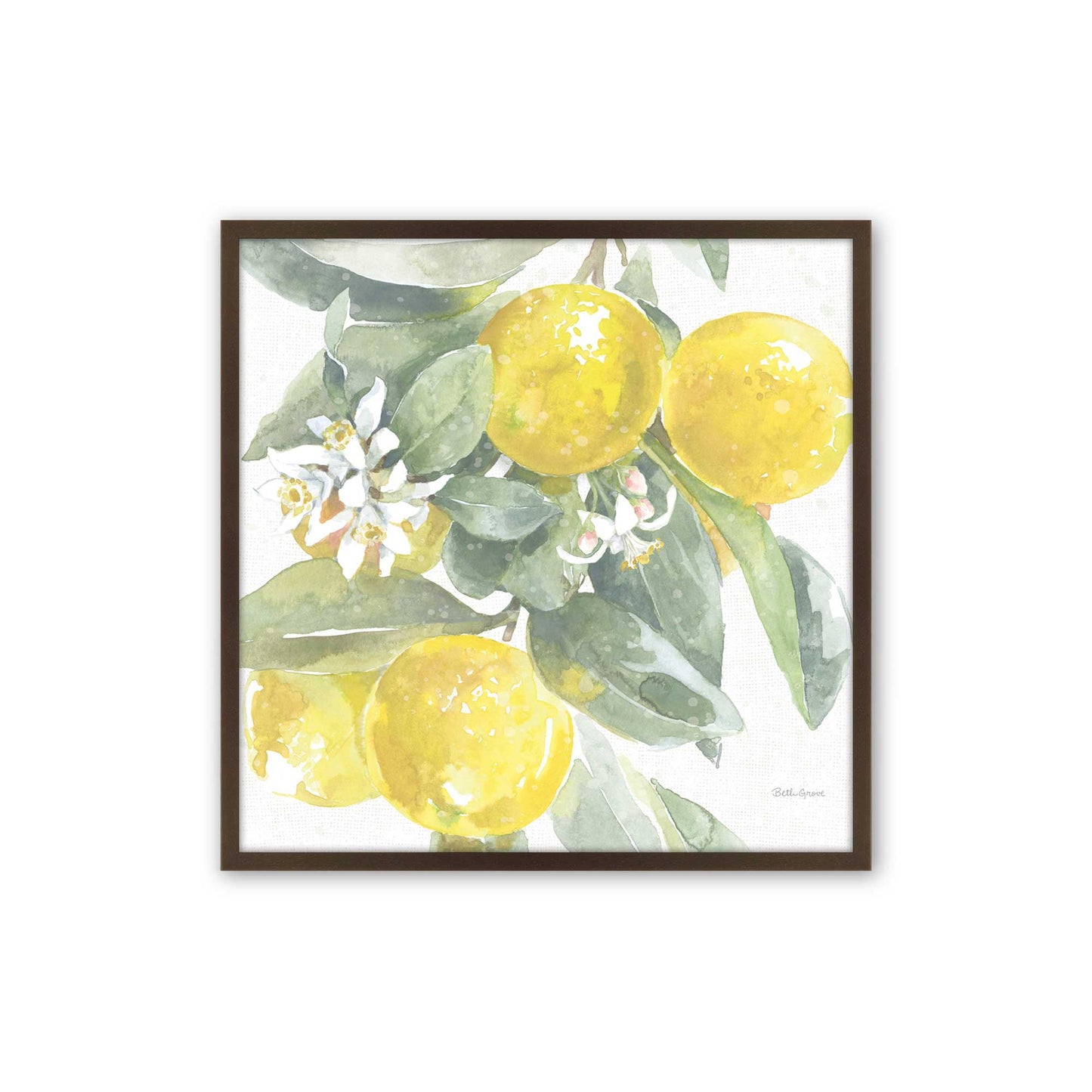[Color:Espresso], Picture of art in a Espresso frame