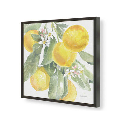 [Color:Satin Black], Picture of art in a Satin Black frame of the corner