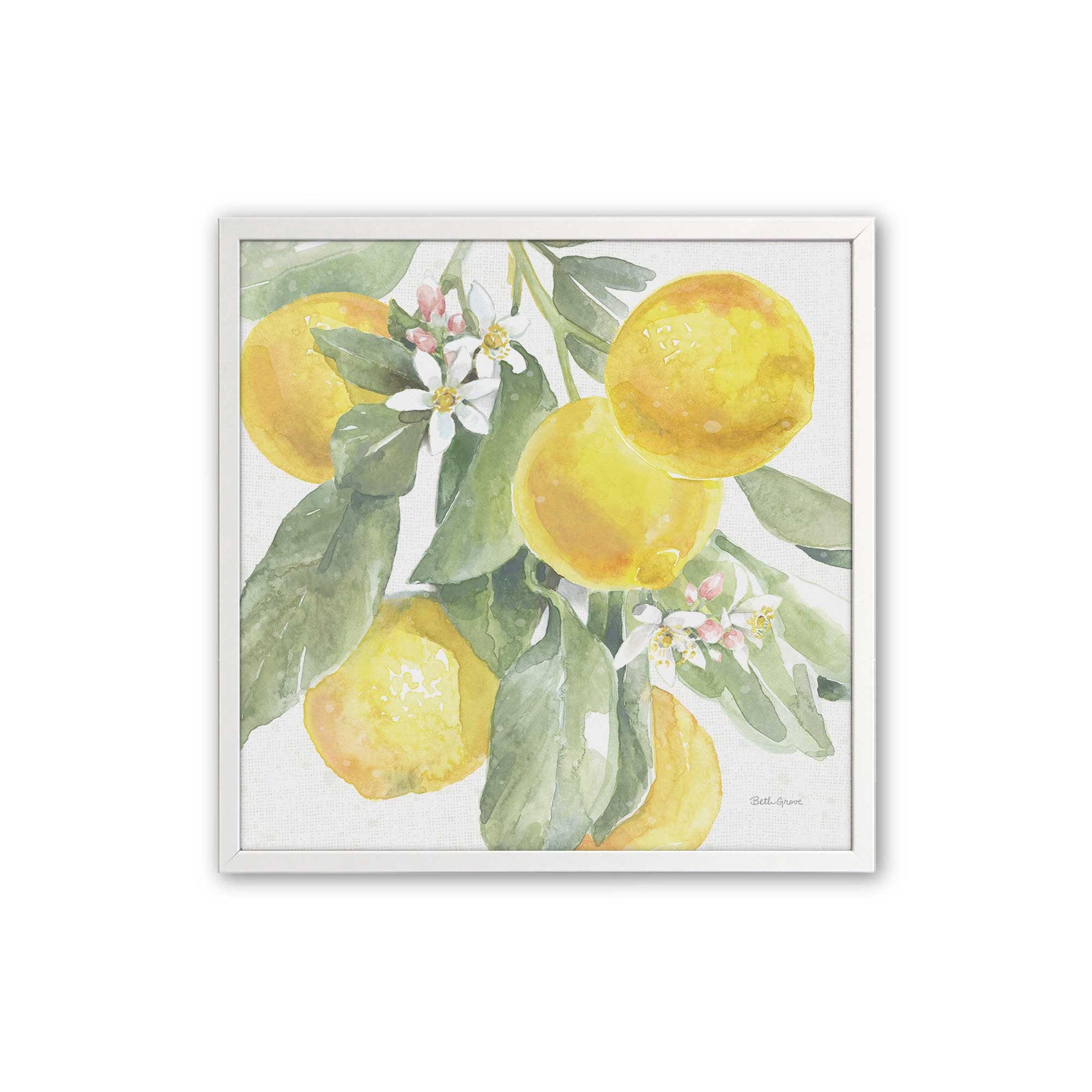 [Color:Opaque White], Picture of art in a Opaque White frame