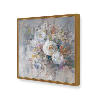 [Color:Polished Gold], Picture of art in a Polished Gold frame of the corner