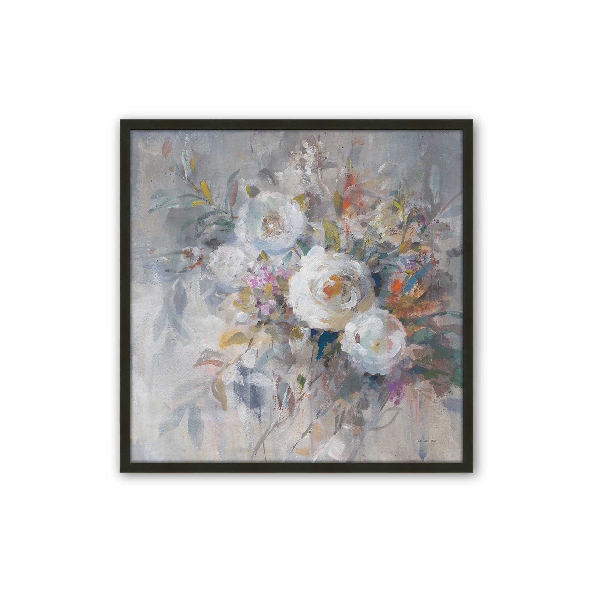 [Color:Satin Black], Picture of art in a Satin Black frame