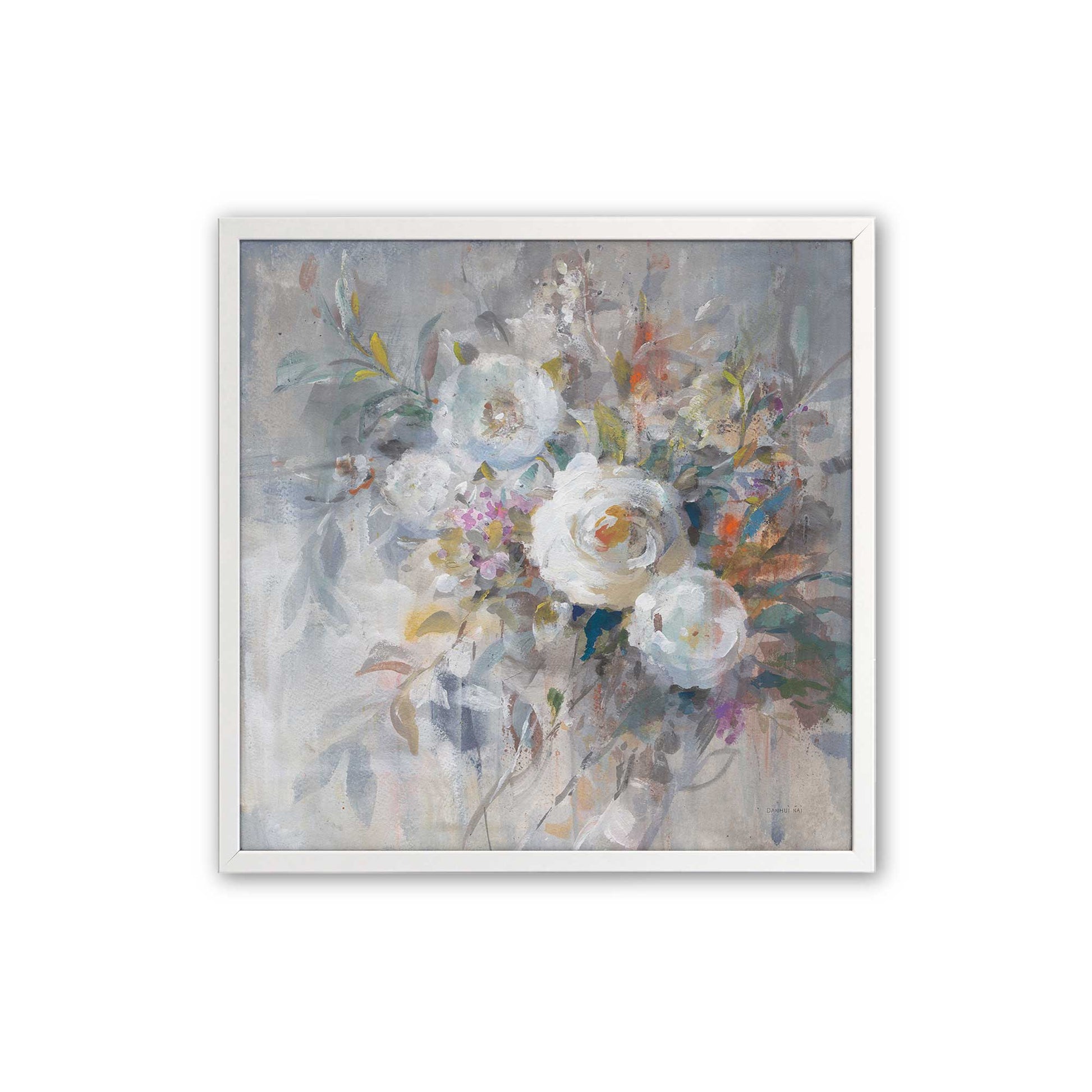 [Color:Opaque White], Picture of art in a Opaque White frame