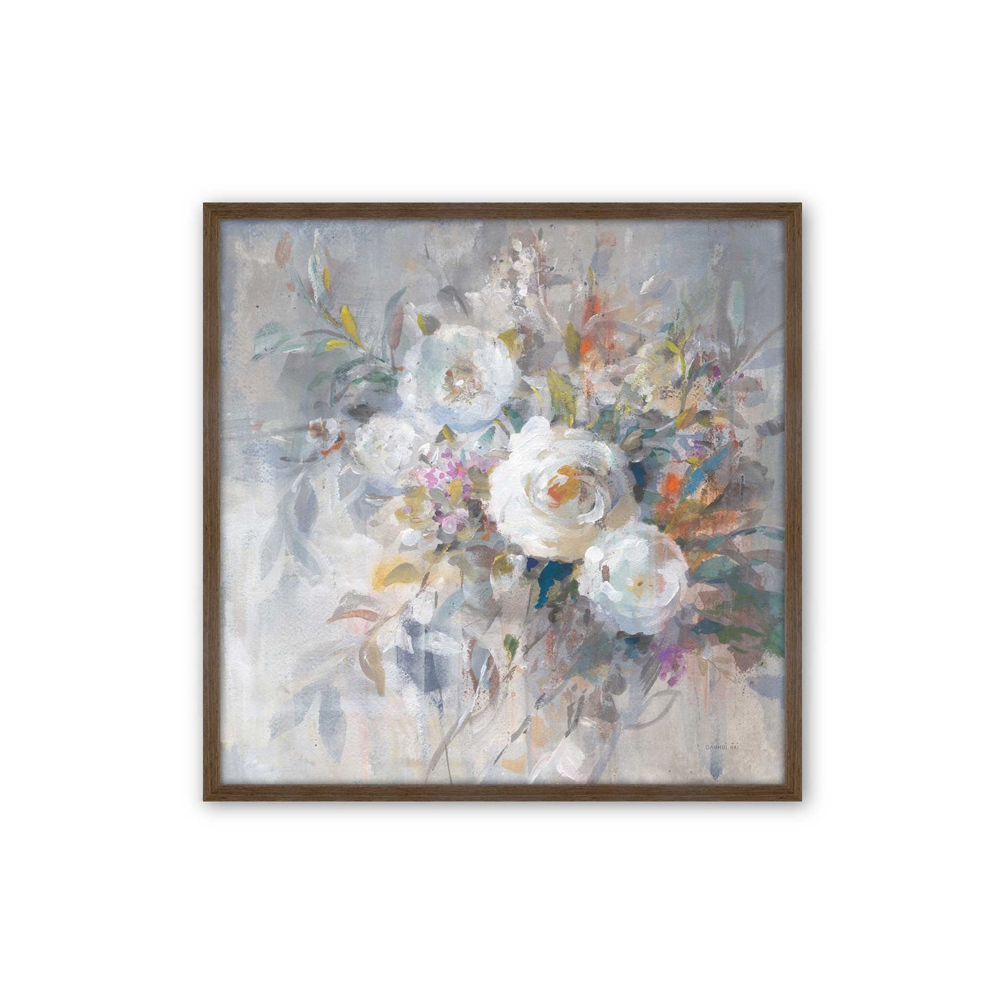 [Color:Walnut], Picture of art in a Walnut frame