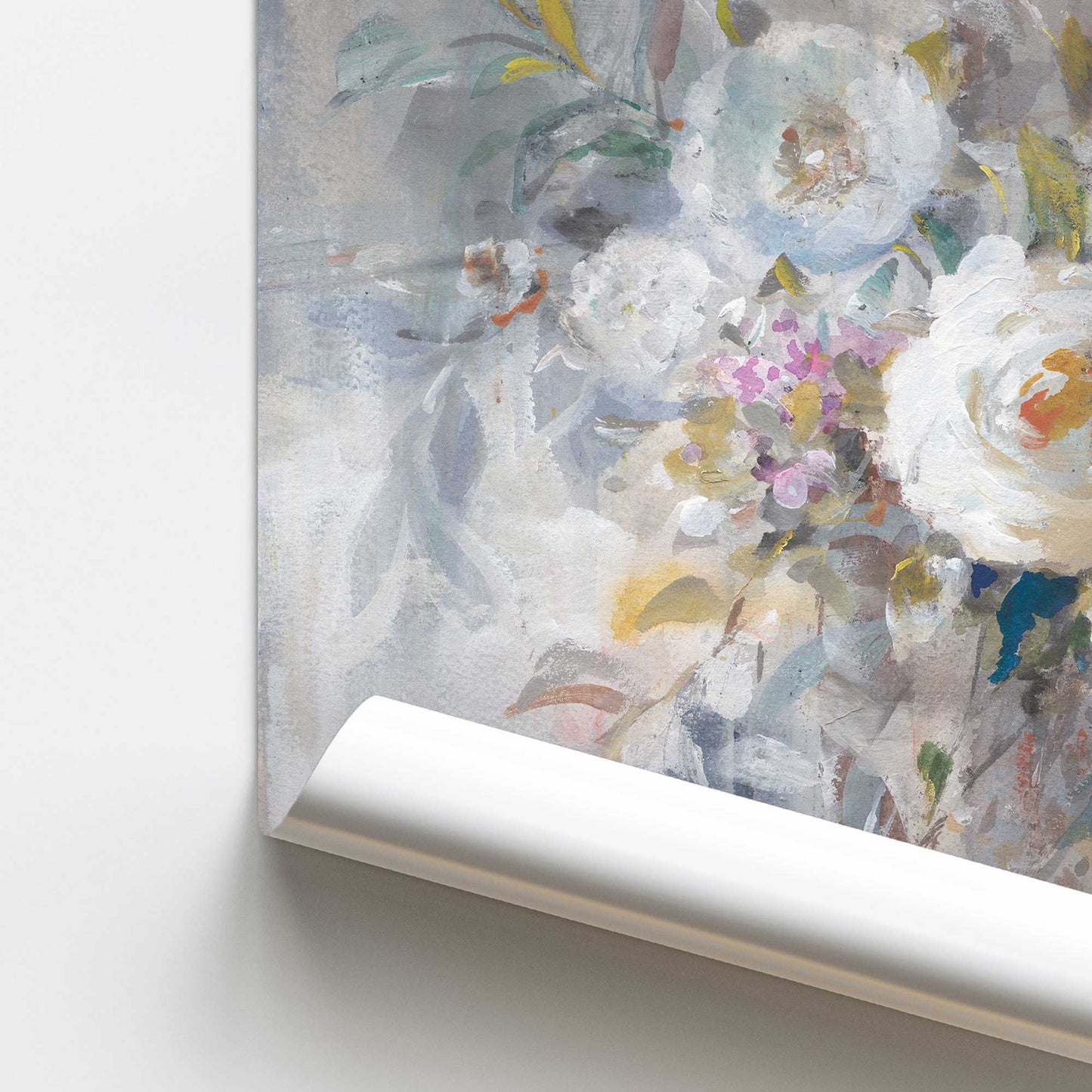 [Color:Rolled Print], Picture of close up of art