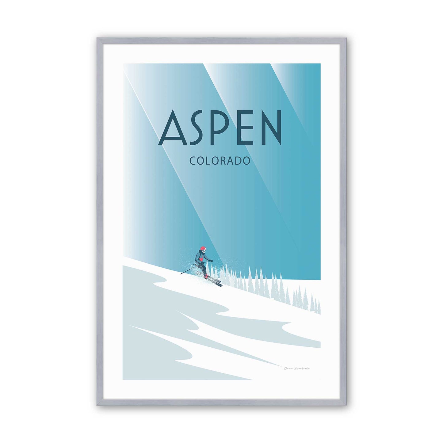 [Color:Polished Chrome], Picture of art in a Polished Chrome frame
