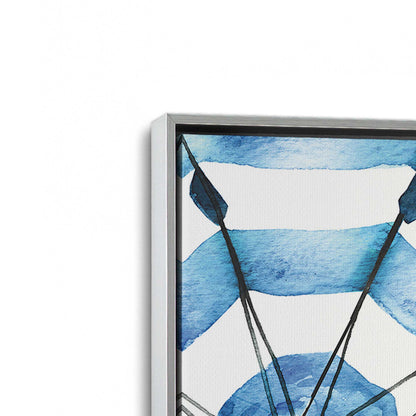 [Color:Polished Chrome], Picture of art in a Polished Chrome frame at an angle