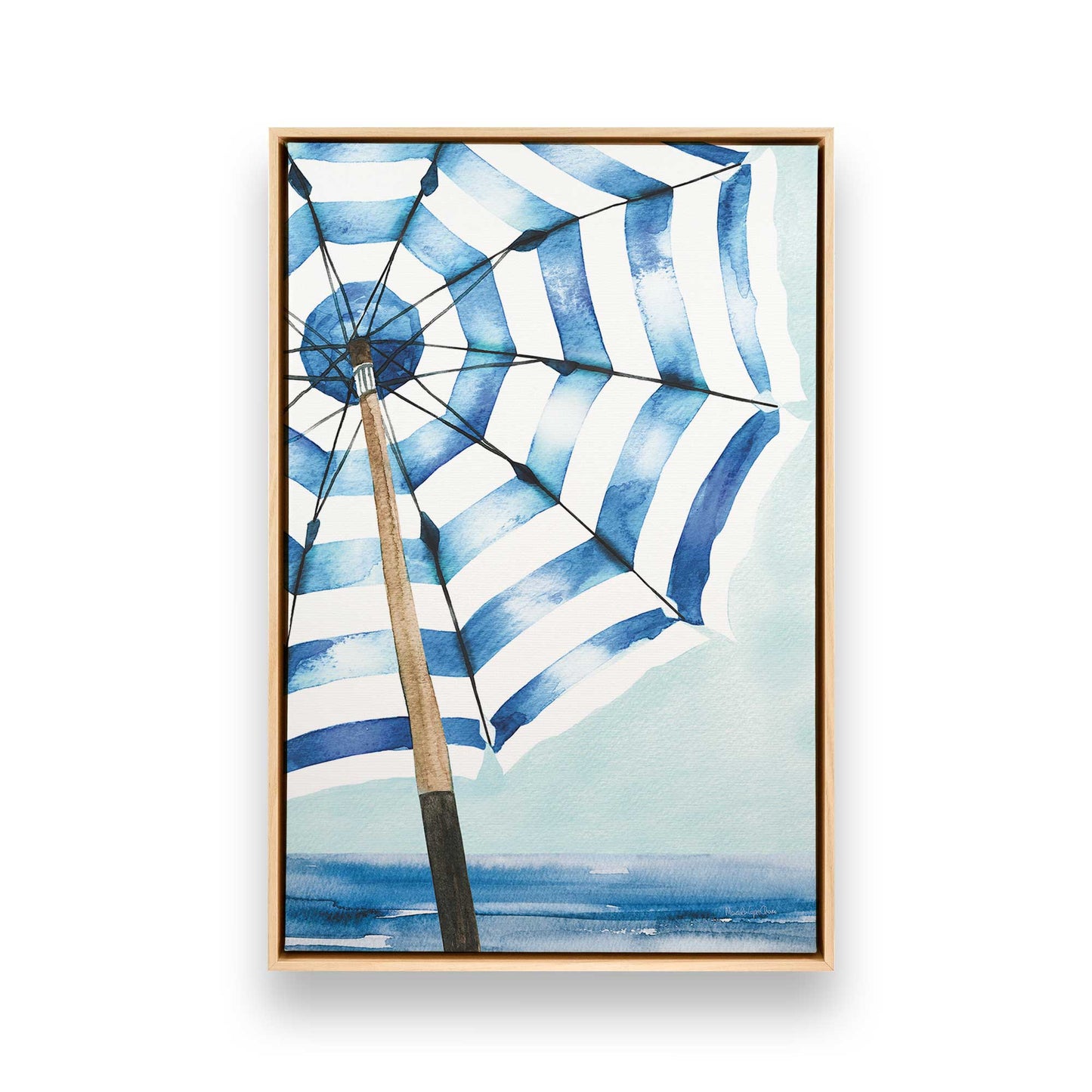 [Color:American Maple], Picture of art in a American Maple frame