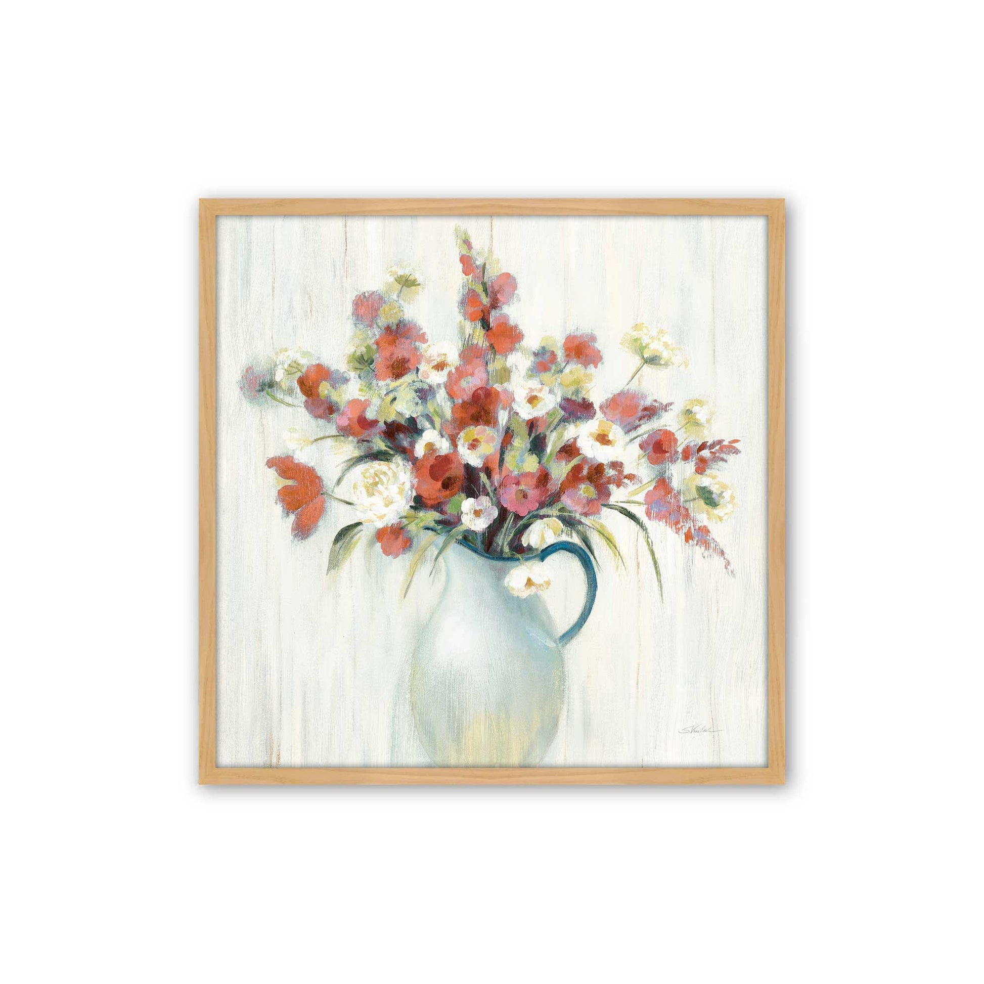[Color:American Maple], Picture of art in a American Maple frame