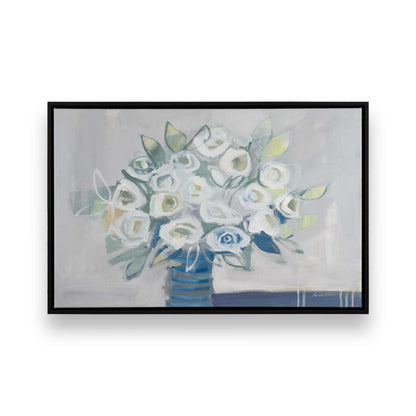 [Color:Satin Black], Picture of art in a Satin Black frame