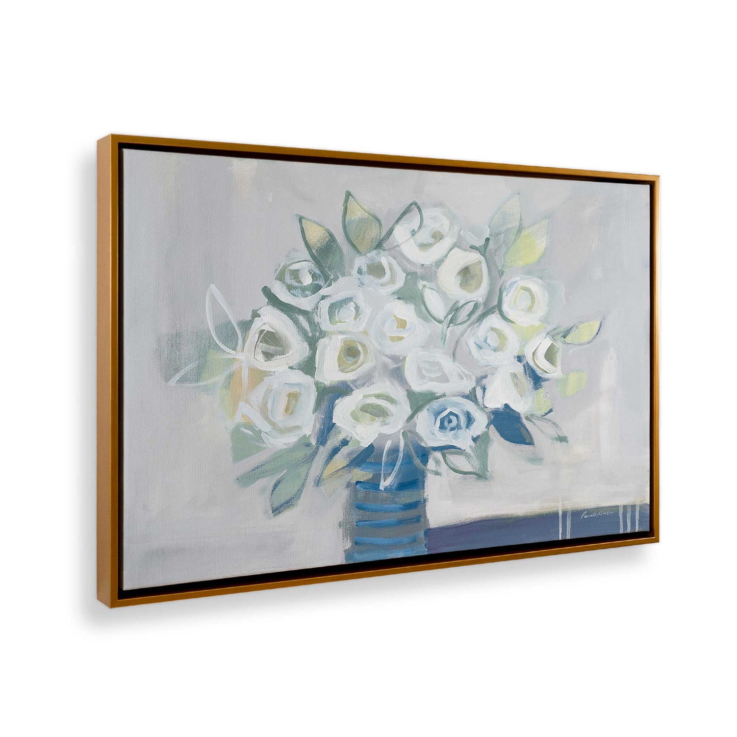 [Color:Polished Gold], Picture of the corner of the art