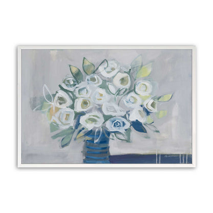 [Color:Opaque White], Picture of art in a Opaque White frame