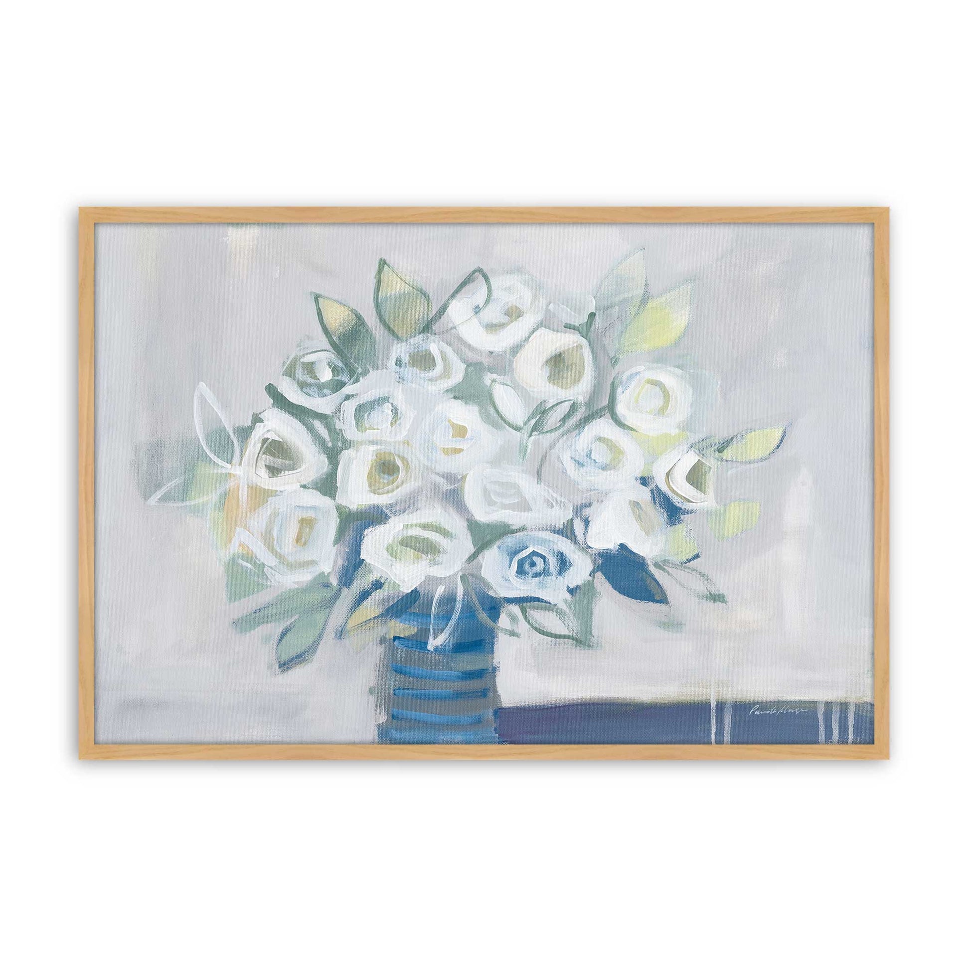 [Color:American Maple], Picture of art in a American Maple frame
