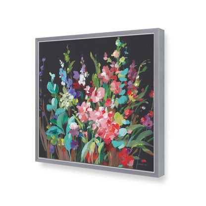 [Color:Polished Chrome], Picture of art in a Polished Chrome frame of the corner