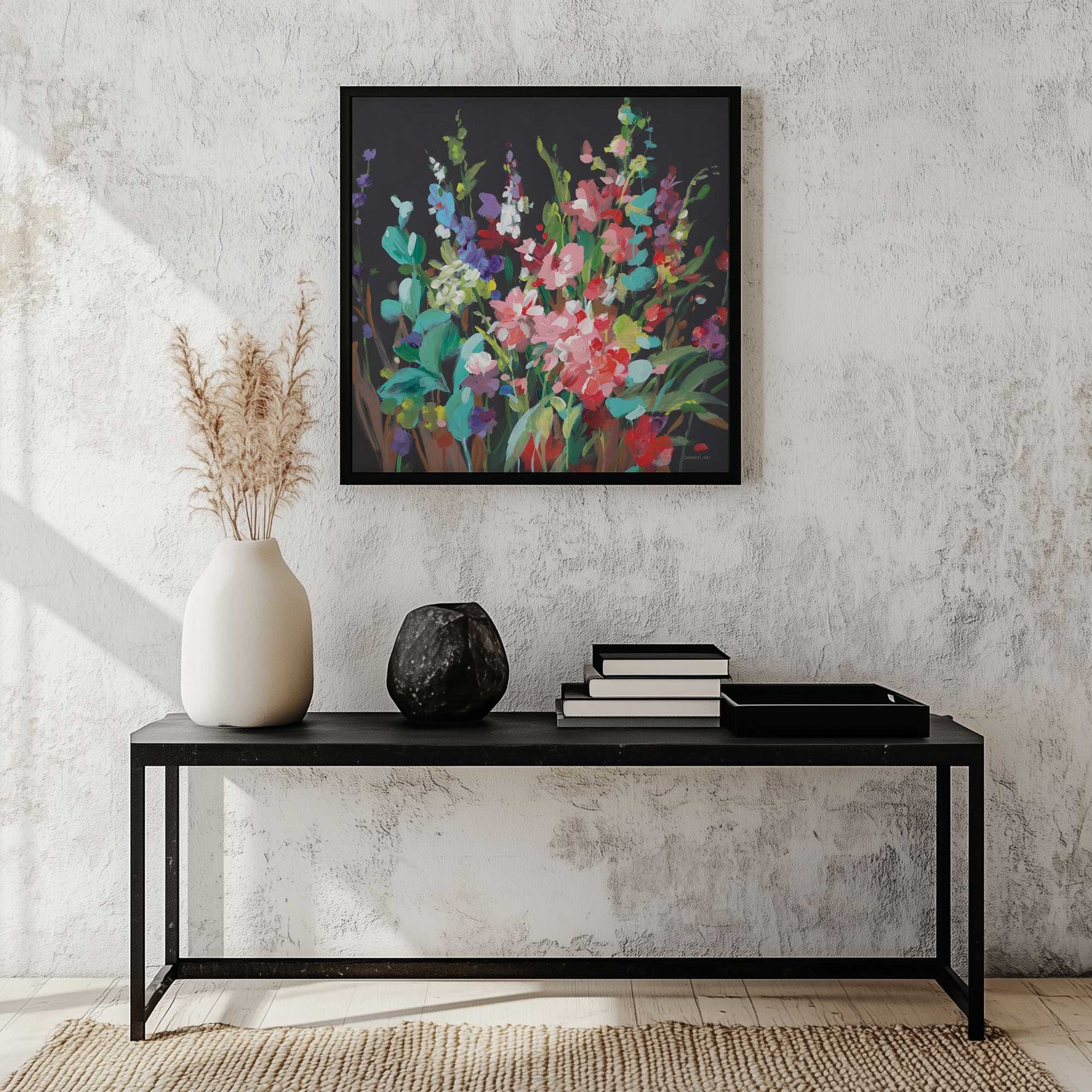 Picture of art in a room