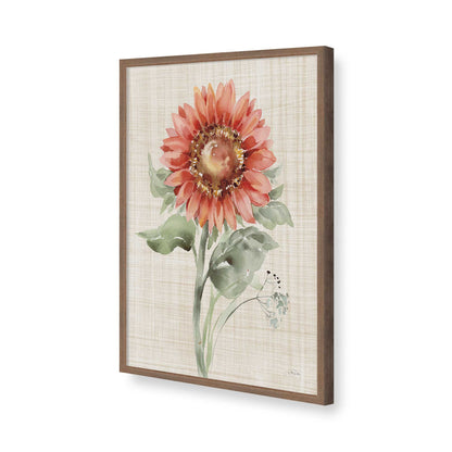 [Color:Walnut], Picture of art in a Walnut frame of the corner