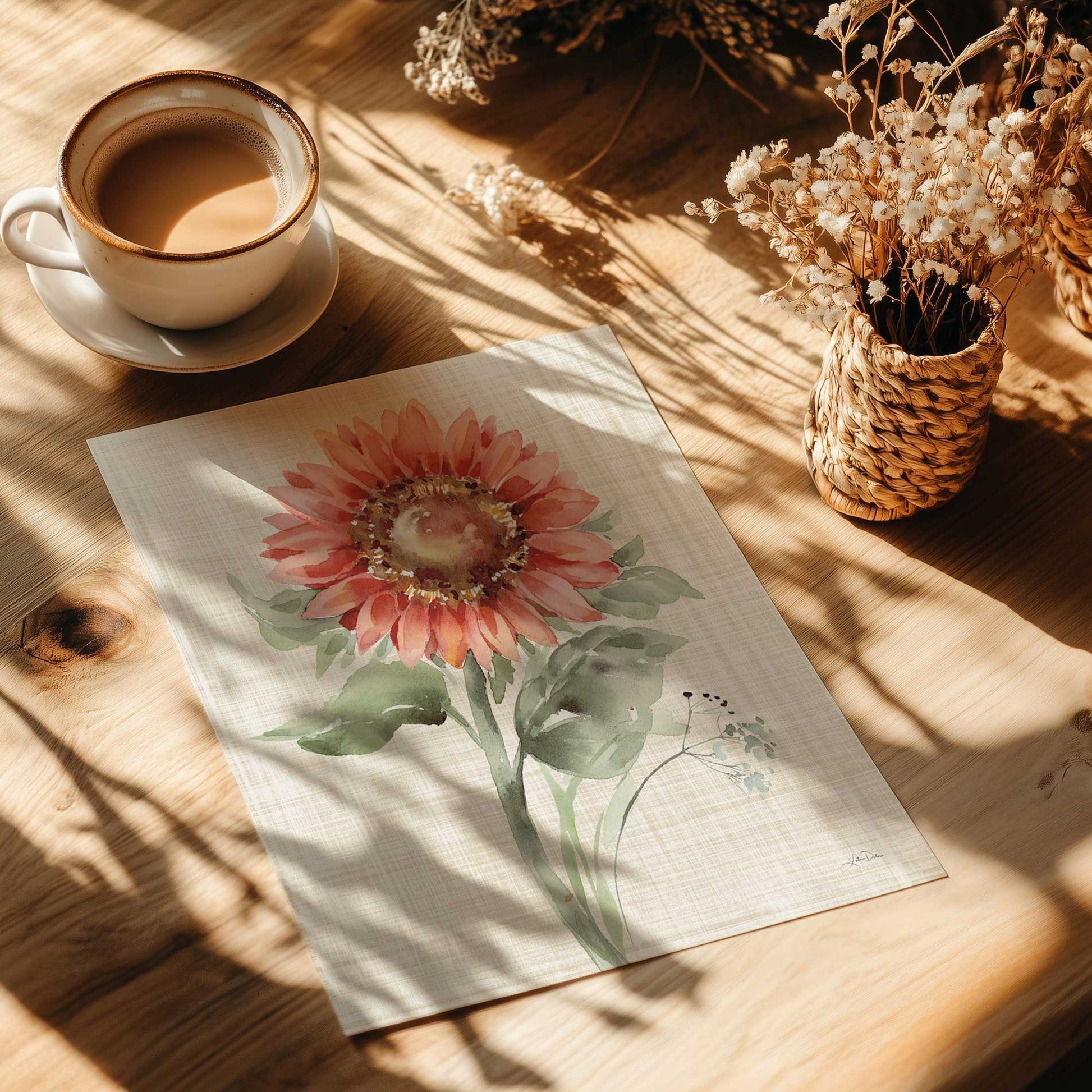 [Color:Rolled Print], Picture of close up of art
