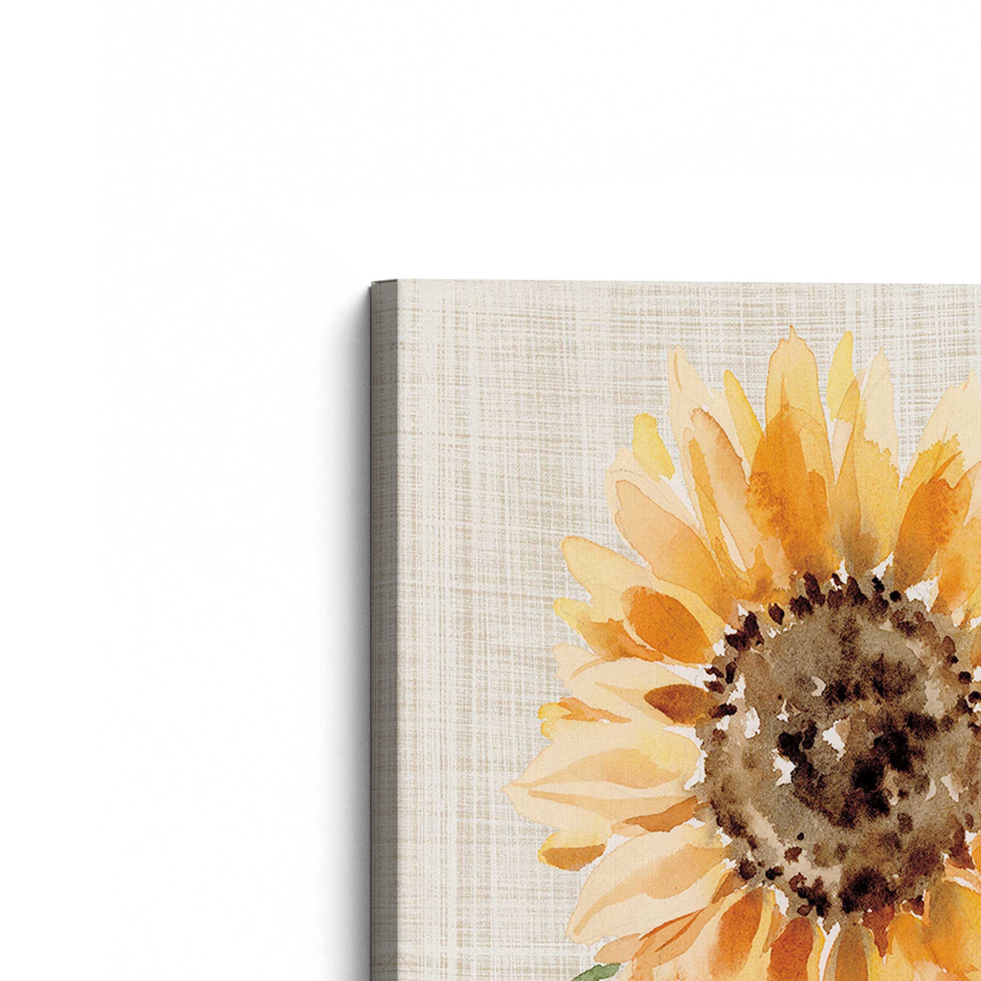 [Color:Stretched Canvas], Picture of the corner of the art