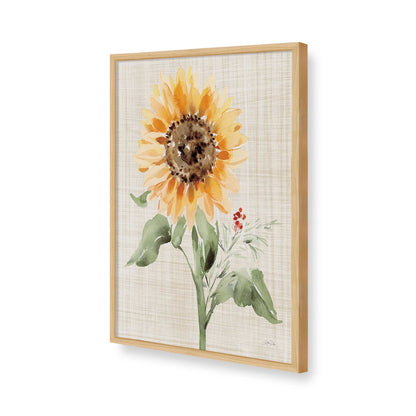 [Color:American Maple], Picture of art in a American Maple frame of the corner