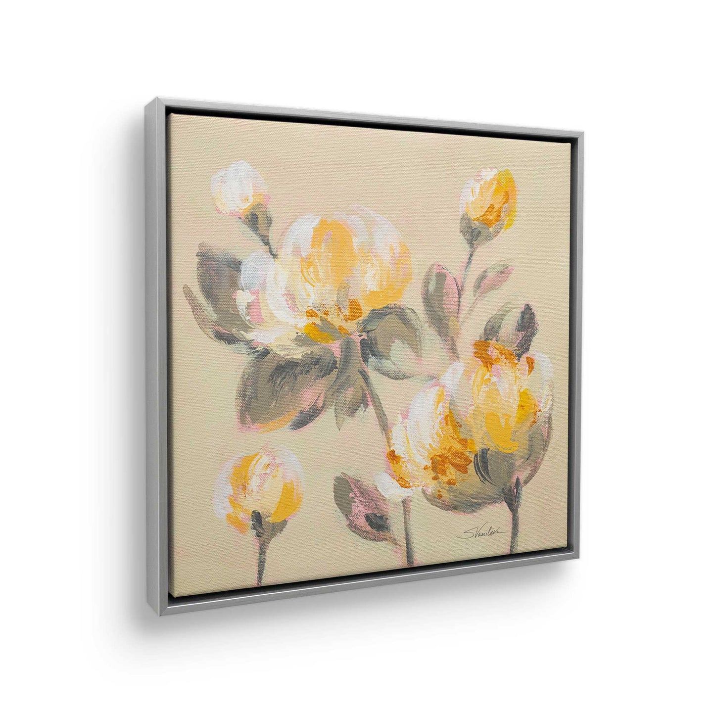 [Color:Polished Chrome], Picture of the corner of the art