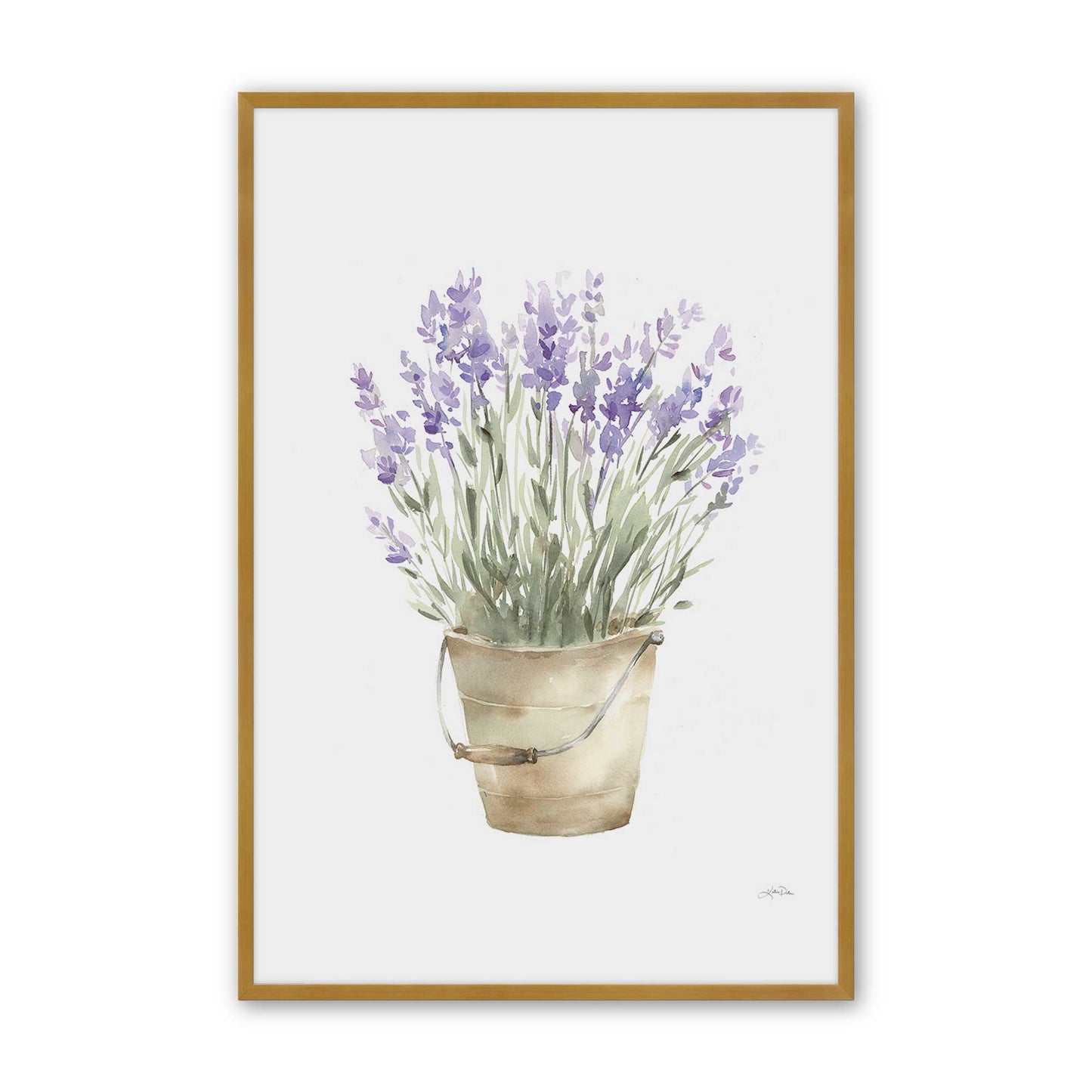 [Color:Polished Gold], Picture of art in a Polished Gold frame