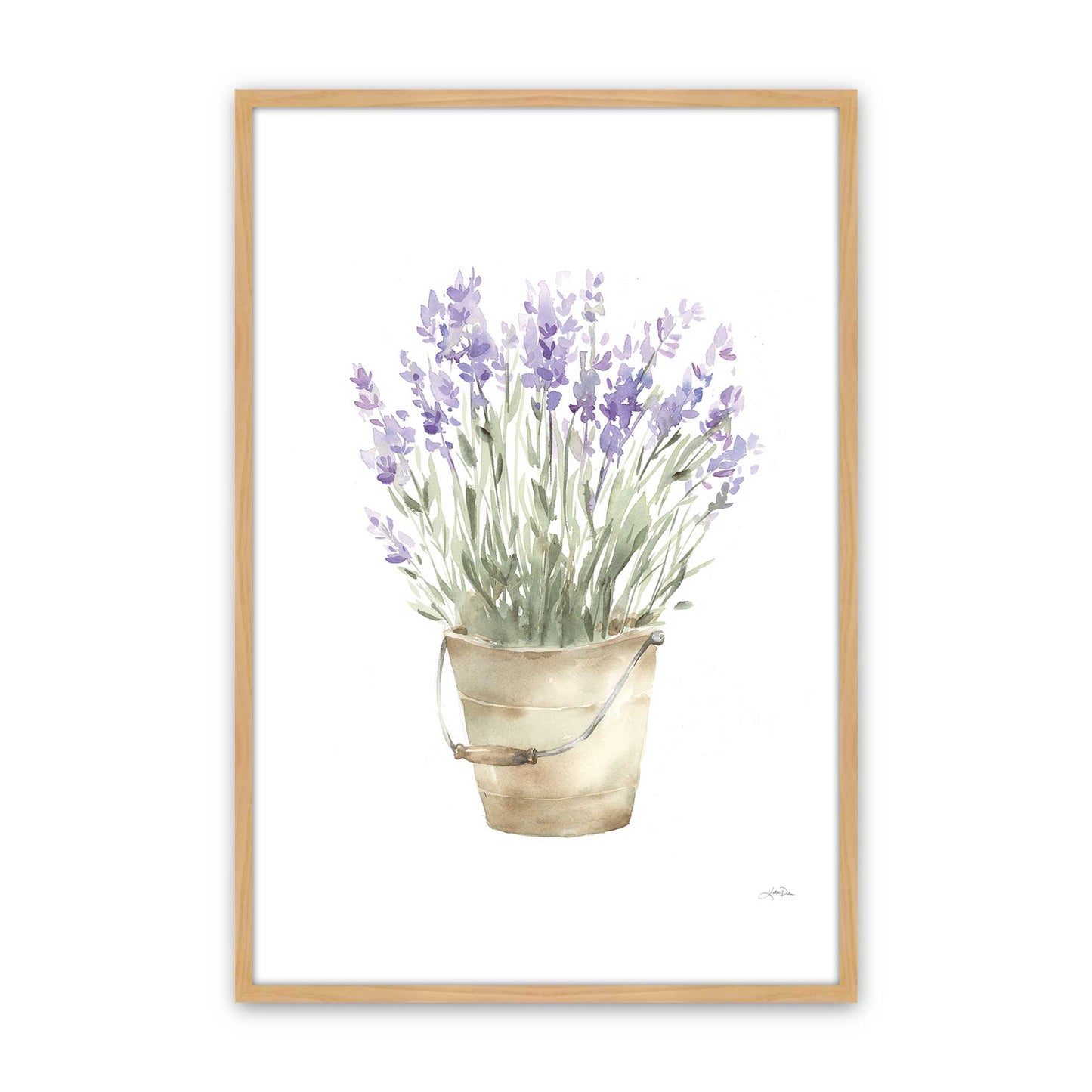 [Color:American Maple], Picture of art in a American Maple frame
