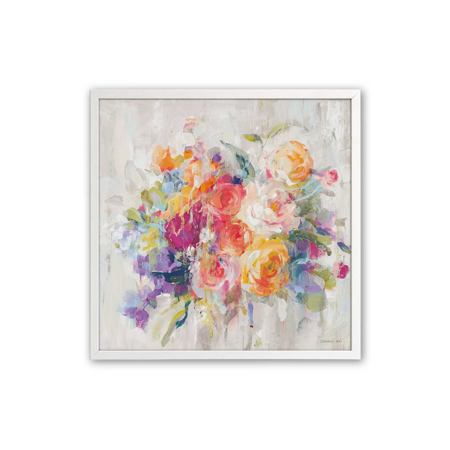 [Color:Opaque White], Picture of art in a Opaque White frame