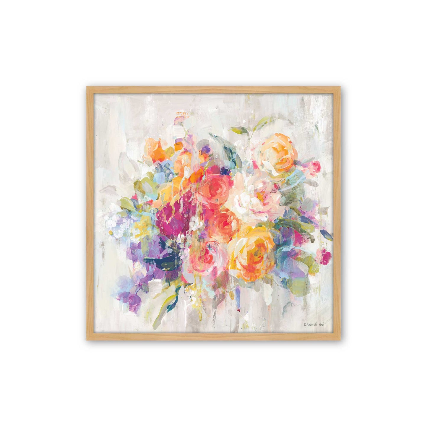 [Color:American Maple], Picture of art in a American Maple frame