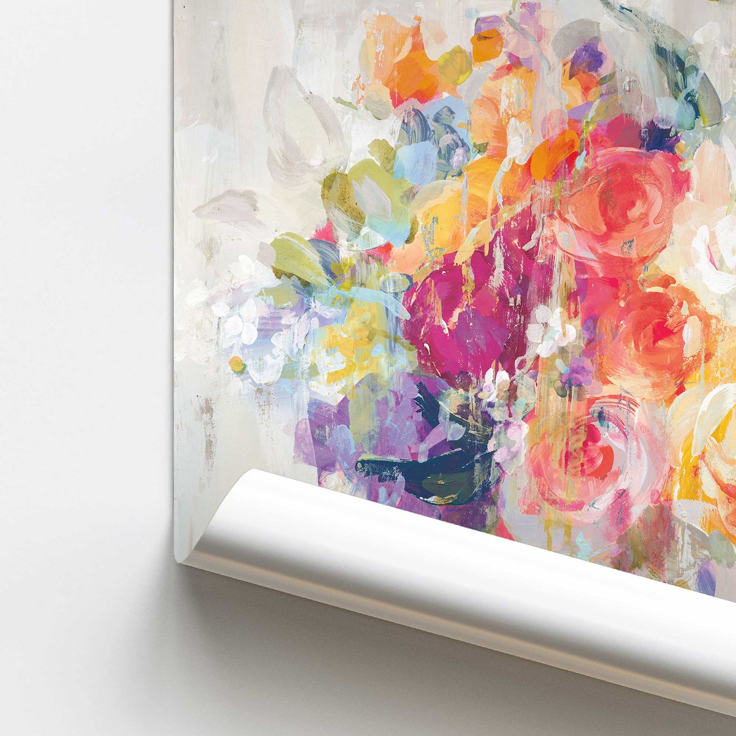 [Color:Rolled Print], Picture of close up of art