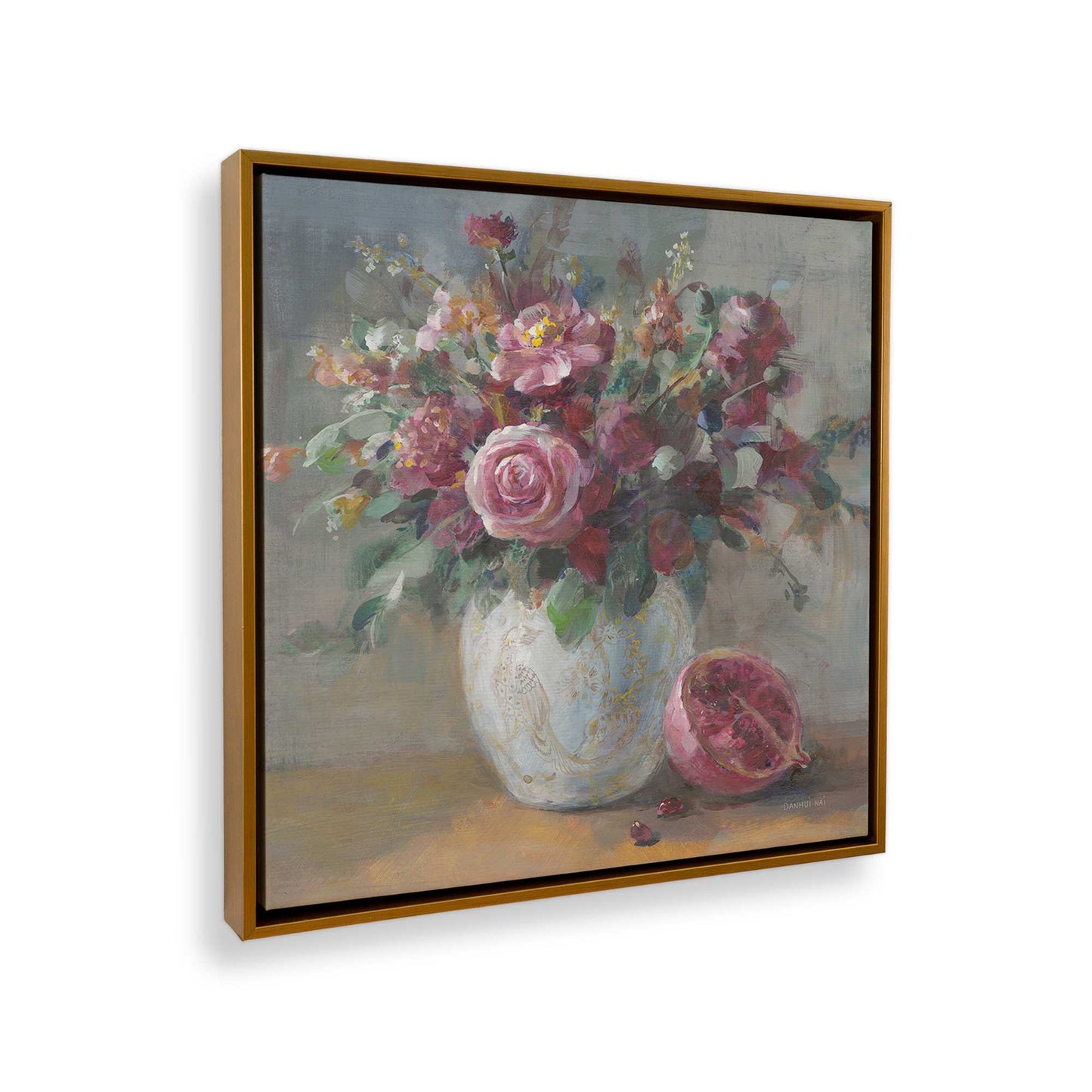 [Color:Polished Gold], Picture of the corner of the art
