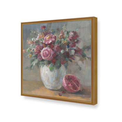 [Color:Polished Gold], Picture of art in a Polished Gold frame of the corner