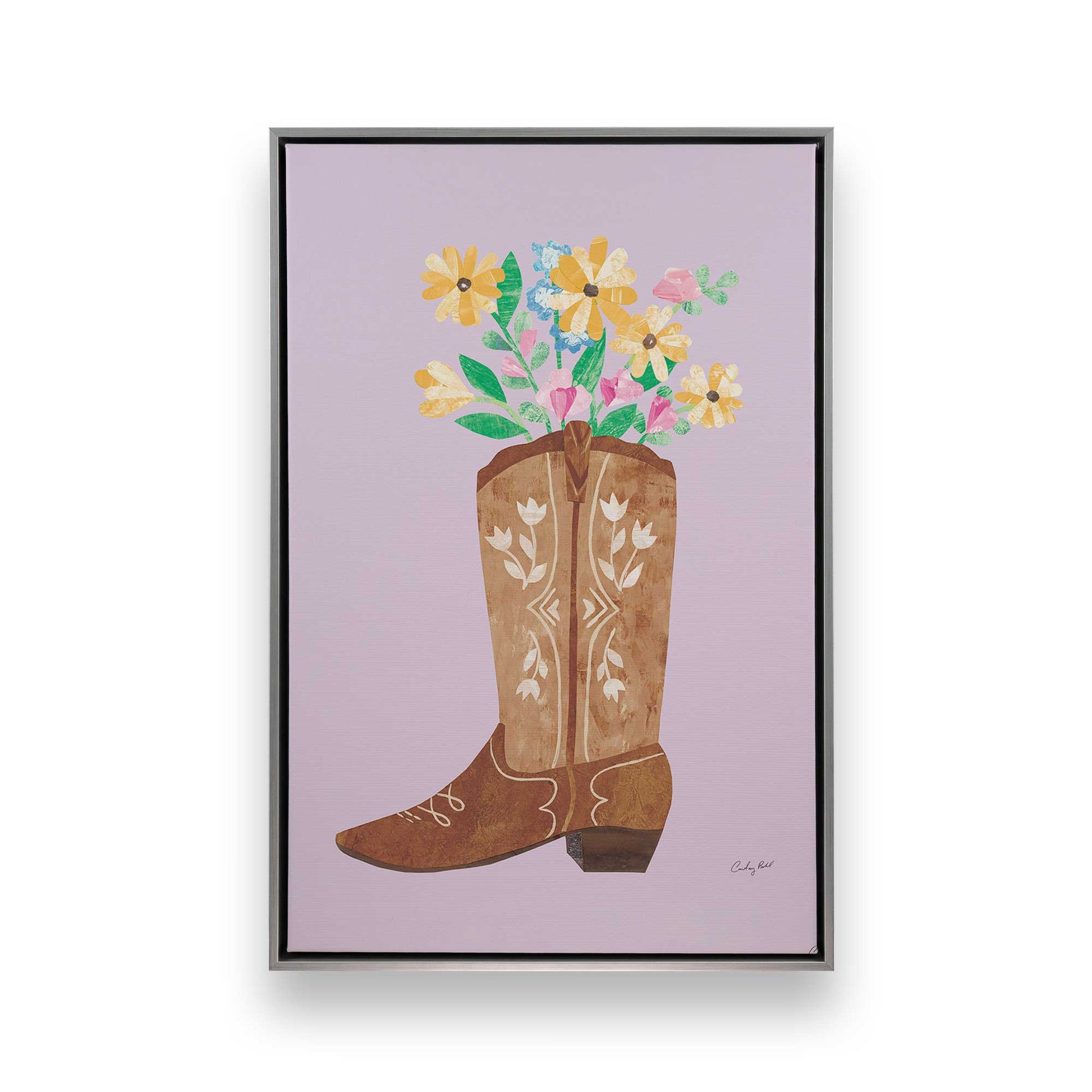 [Color:Polished Chrome], Picture of art in a Polished Chrome frame