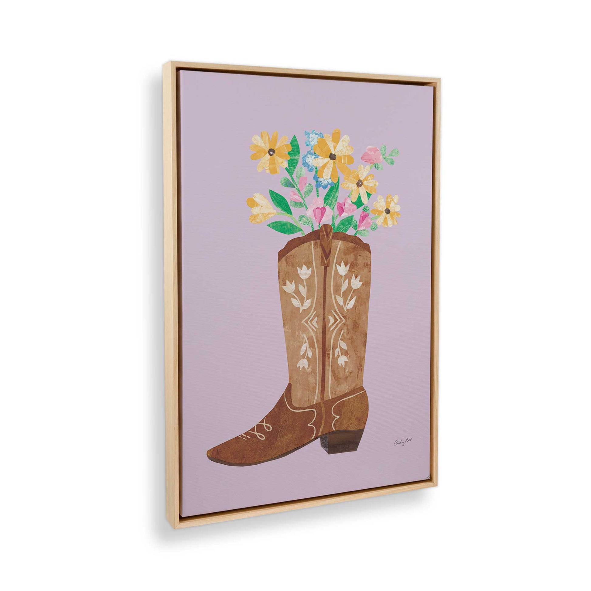 [Color:American Maple], Picture of the corner of the art
