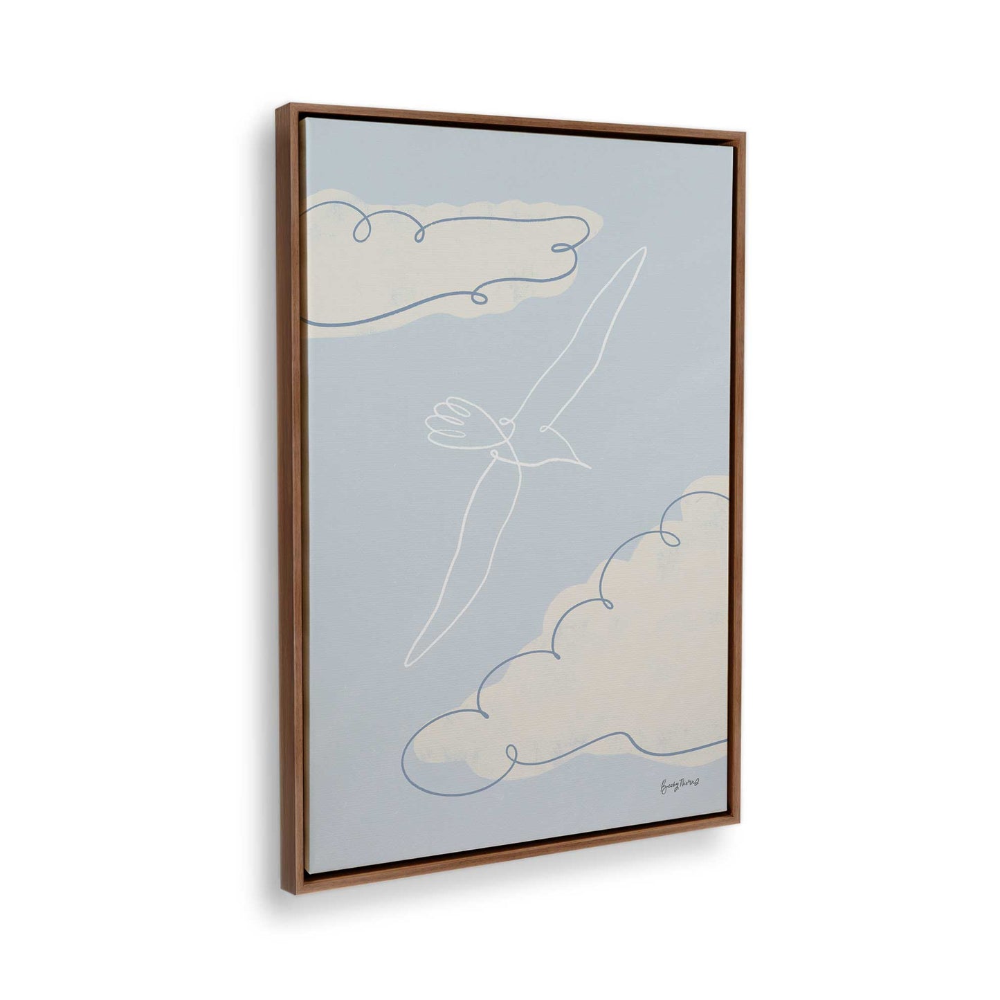 [Color:Walnut], Picture of the corner of the art
