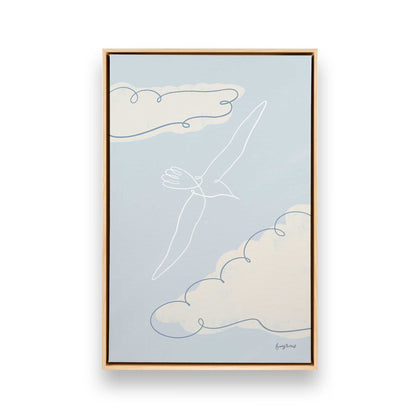 [Color:American Maple], Picture of art in a American Maple frame