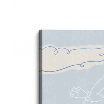 [Color:Stretched Canvas], Picture of the corner of the art