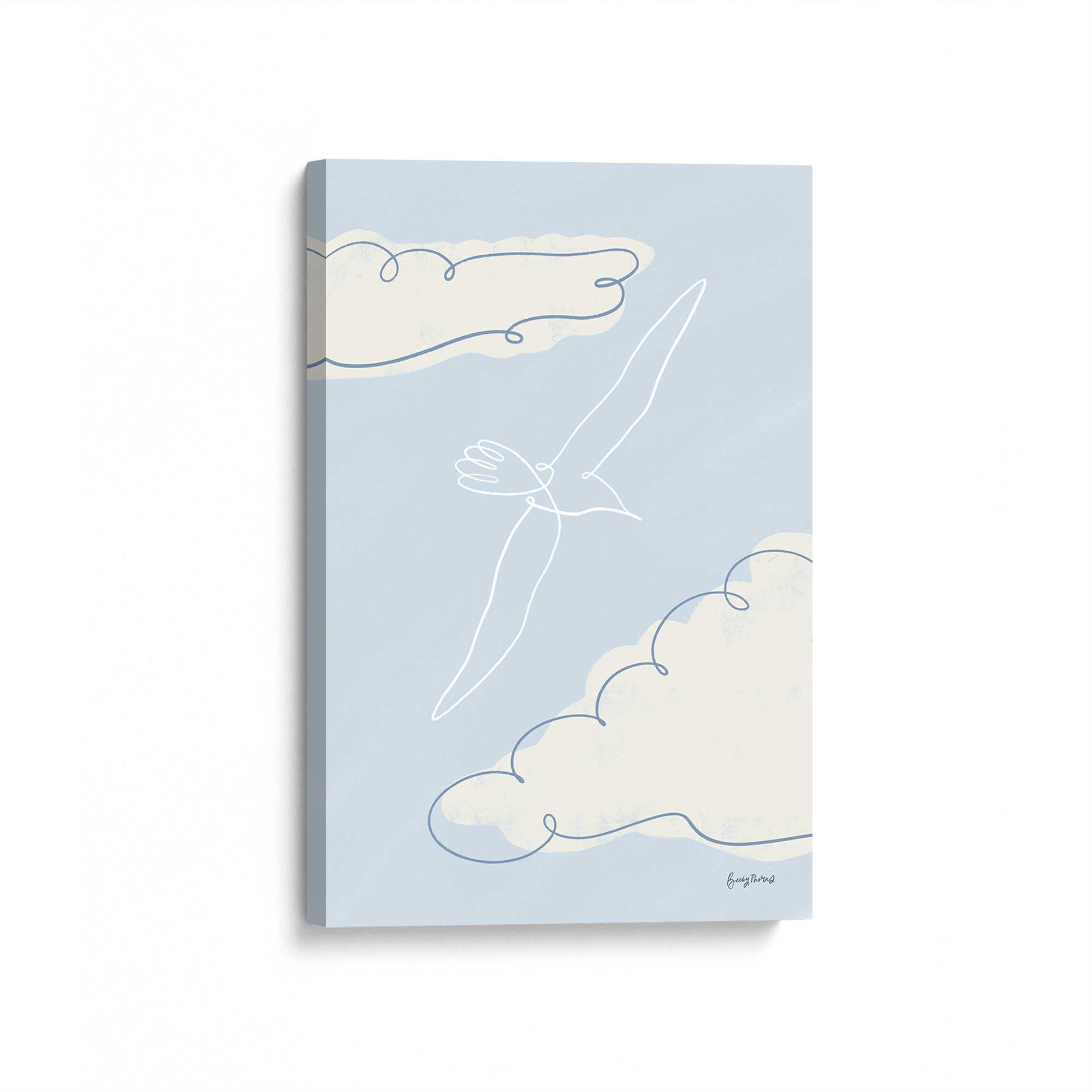 [Color:Stretched Canvas], Picture of art at an angle