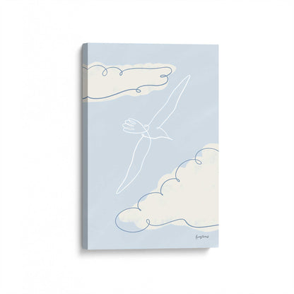 [Color:Stretched Canvas], Picture of art at an angle