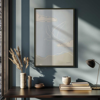 Picture of art in a room