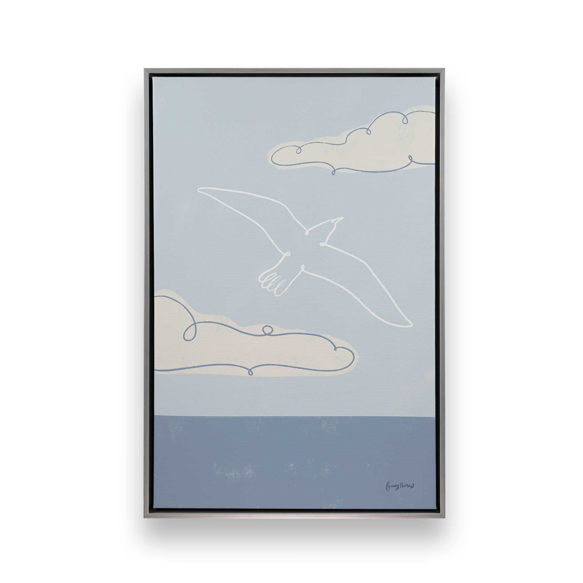 [Color:Polished Chrome], Picture of art in a Polished Chrome frame